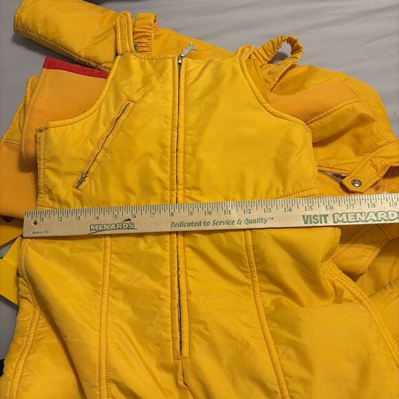 Number 1 SUN Two Piece Ski Suit~Girls Size  14 Rainbow Vintage Outdoor Wear Y2K - Picture 15 of 16